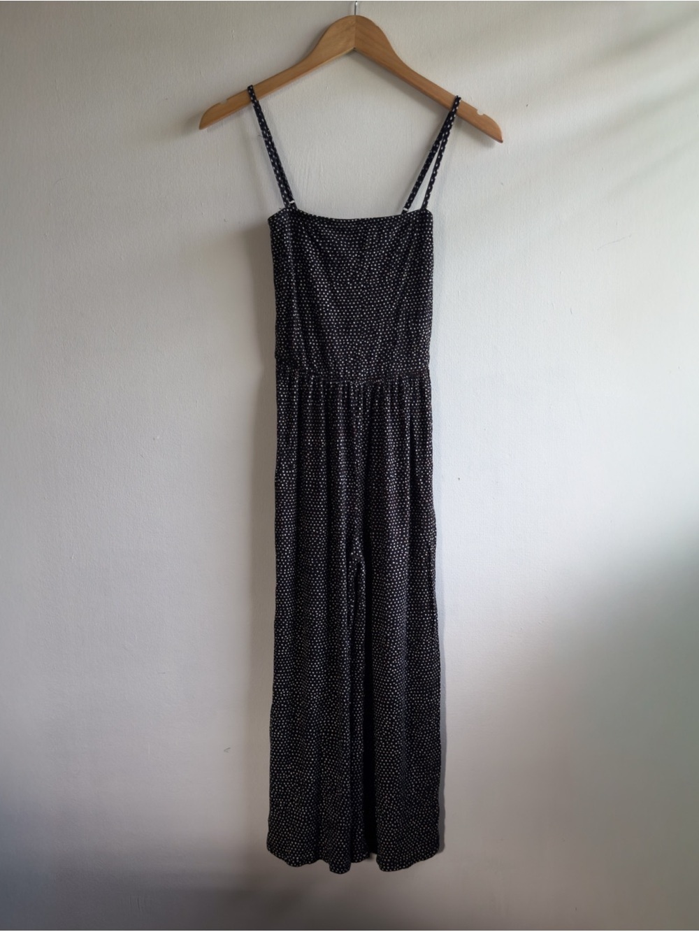 Billabong Wide-Legged Polka Dot Jumpsuit
